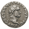VESPASIANUS 69-79 AD. Denarius, 69-71 AD. , Roman Imperial Coinage (Front side)