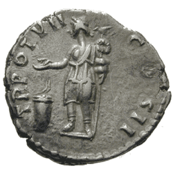 MARCUS AURELIUS as Caesar. Denarius 152-153 AD., Roman Imperial Coinage (Back side)