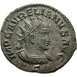 AURELIANUS mit VABALATHUS 270-275 n.Chr. Antoninian, Antiochia, 270-271 n.Chr., Rmische Mnzen der Kaiserzeit (Vorderseite)