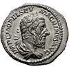 MACRINUS 217-218 n.Chr. Denar, 217-218 n.Chr., Rmische Mnzen der Kaiserzeit (Vorderseite)