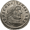 CONSTANTIUS CHLORUS als Caesar 293-305 n.Chr. Follis, Ticinum, 300-303 n.Chr., Rmische Mnzen der Kaiserzeit (Vorderseite)