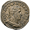 PHILIPPUS I ARABS 244-249 n.Chr. Sesterz, 244-249 n.Chr., Römische Münzen der Kaiserzeit (Vorderseite)