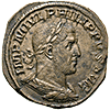 PHILIPPUS I ARABS 244-249 n.Chr. Sesterz, 244-249 n.Chr., Rmische Mnzen der Kaiserzeit (Vorderseite)