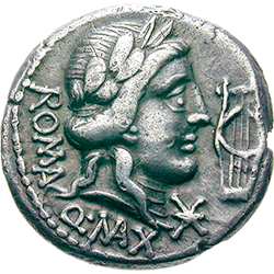 Q. FABIUS MAXIMUS Denarius, 82-80 bc., Roman Republican Coinage (Front side)