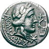 Q. FABIUS MAXIMUS Denarius, 82-80 bc., Roman Republican Coinage (Front side)